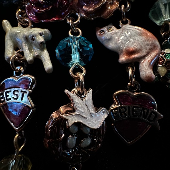 Kirk’s Folly, large Rainbow Bridge brooch with box and card - Picture 3 of 3